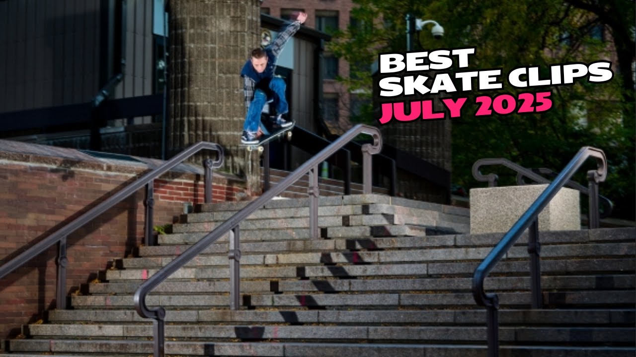 BEST SKATEBOARDING TRICKS - JULY 2025