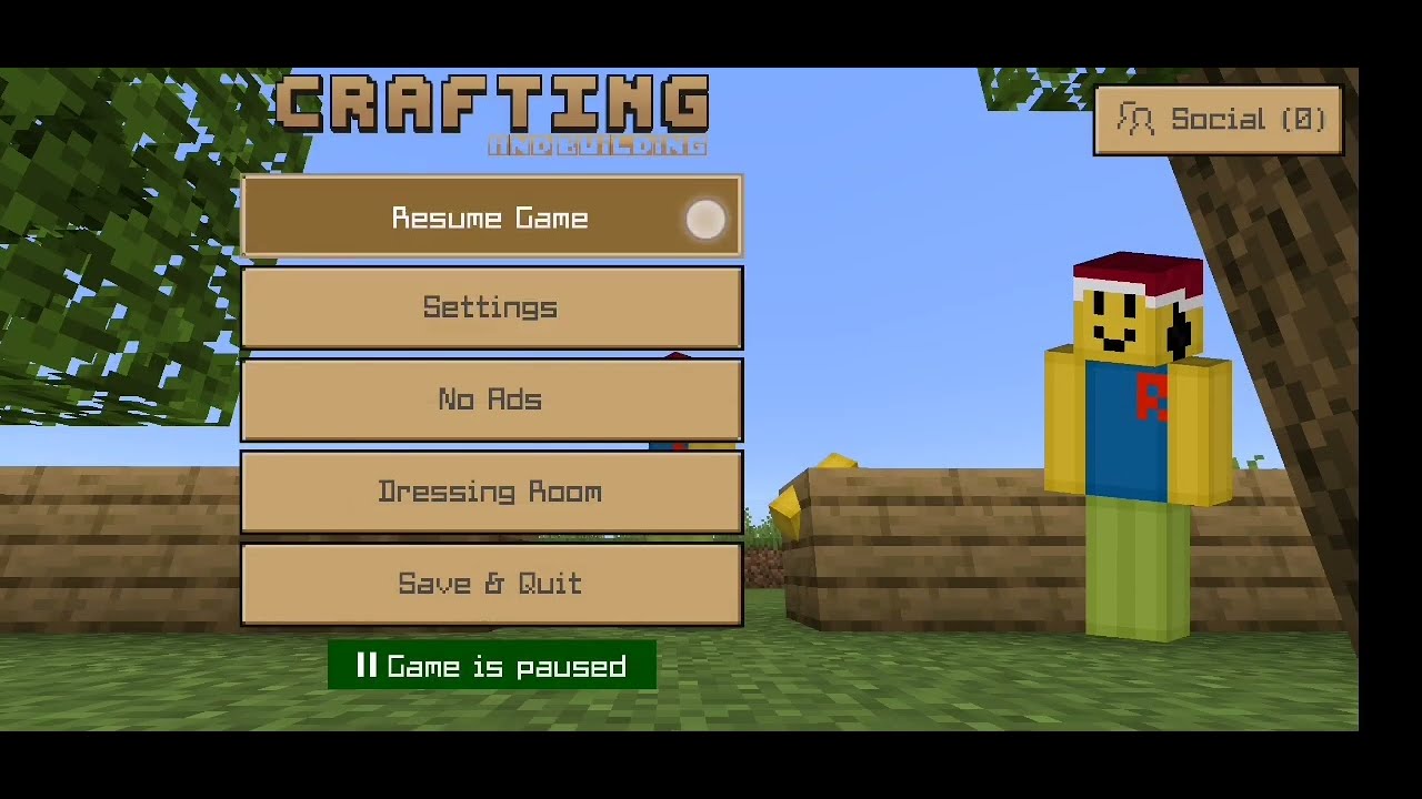 Primul episod din seria de crafting and Building 