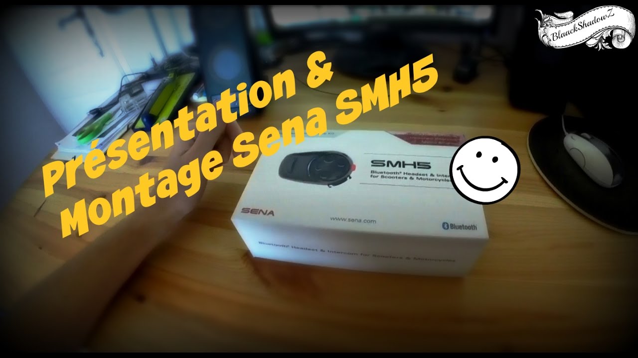 Présentation/AVIS & Montage Sena SMH5 - Casque Nolan86 ◘ Kawasaki ER6N