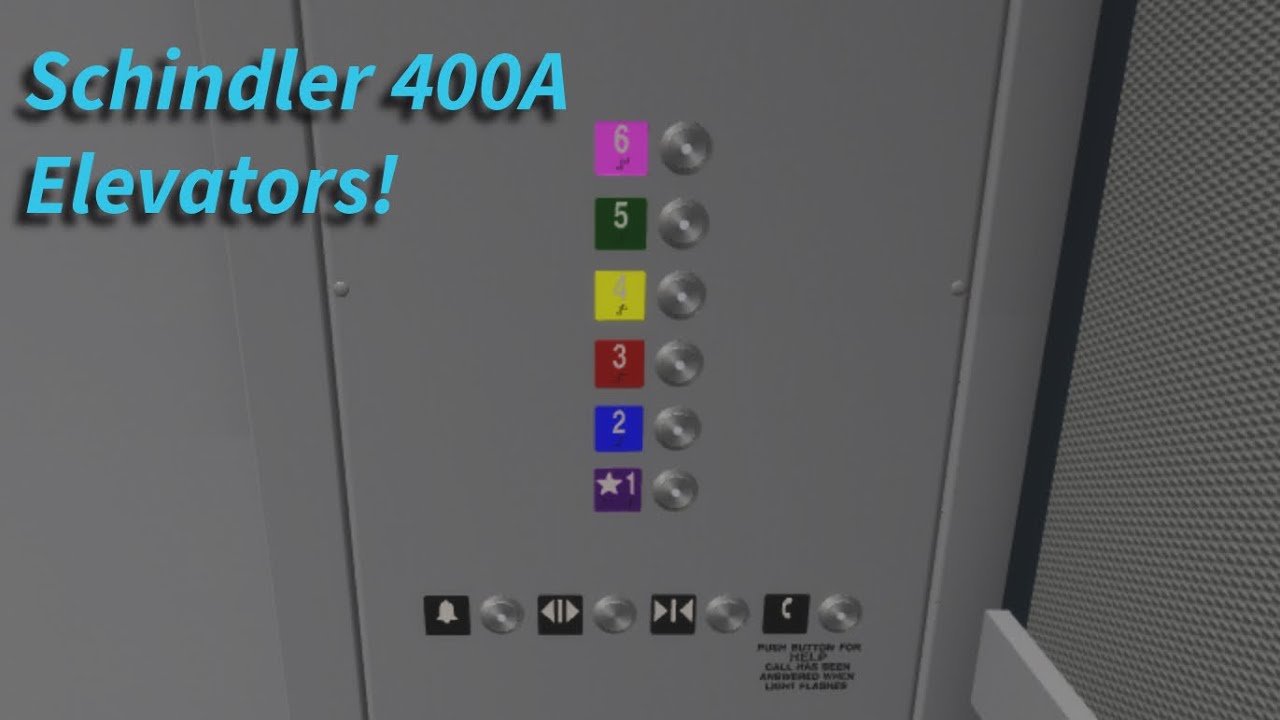 Schindler 400A Parking Elevators at Southwest Elkington