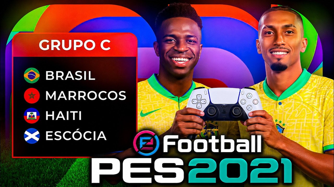 COPA do MUNDO 2026, mas com os grupos REAIS 🇧🇷 HEXACAMPEÃO?