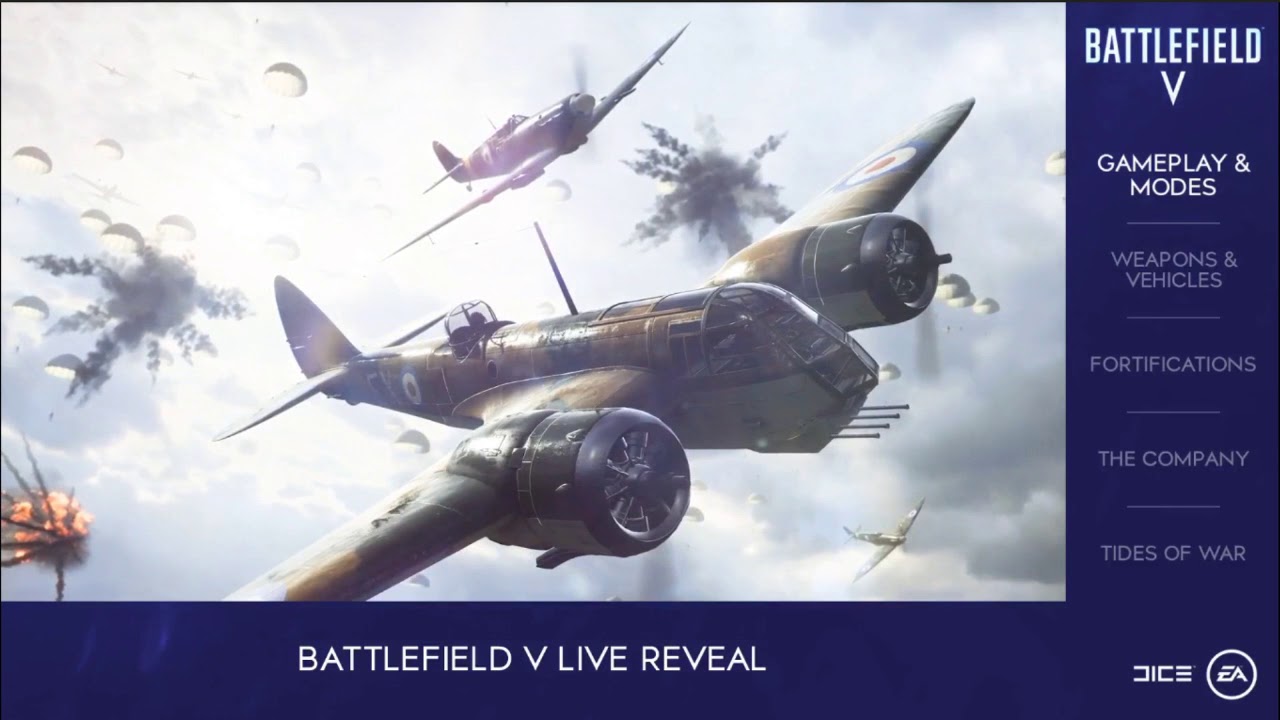 Battlefield V Reveal | Live-Reaction | StreamCut / Start 0:26:20
