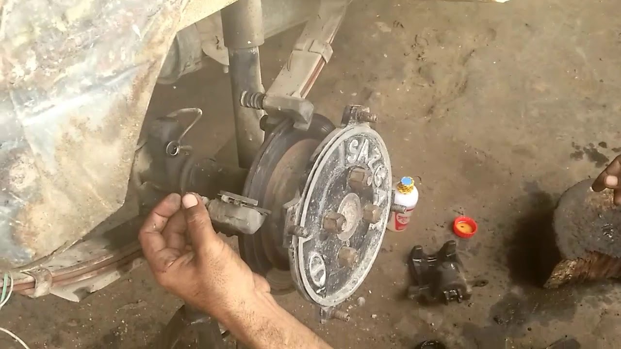 Sazgar rikshaw disk break paid change solution.