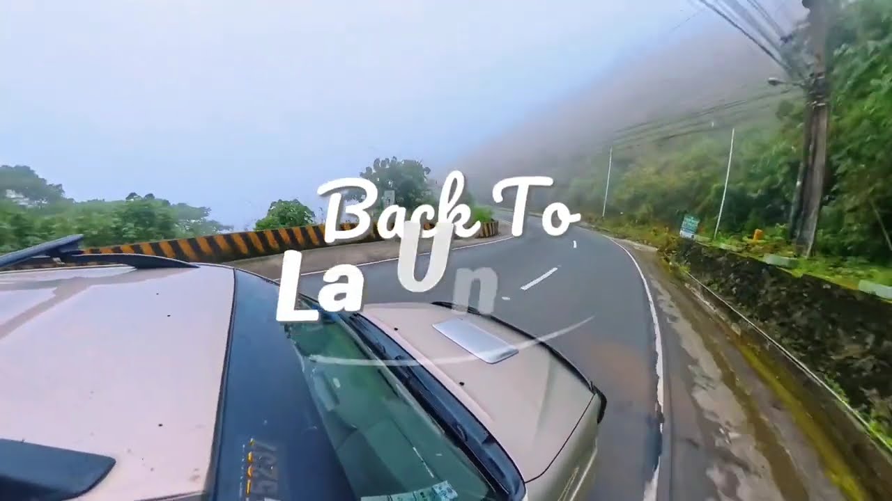 What It’s Like Driving Through Benguet in Fog