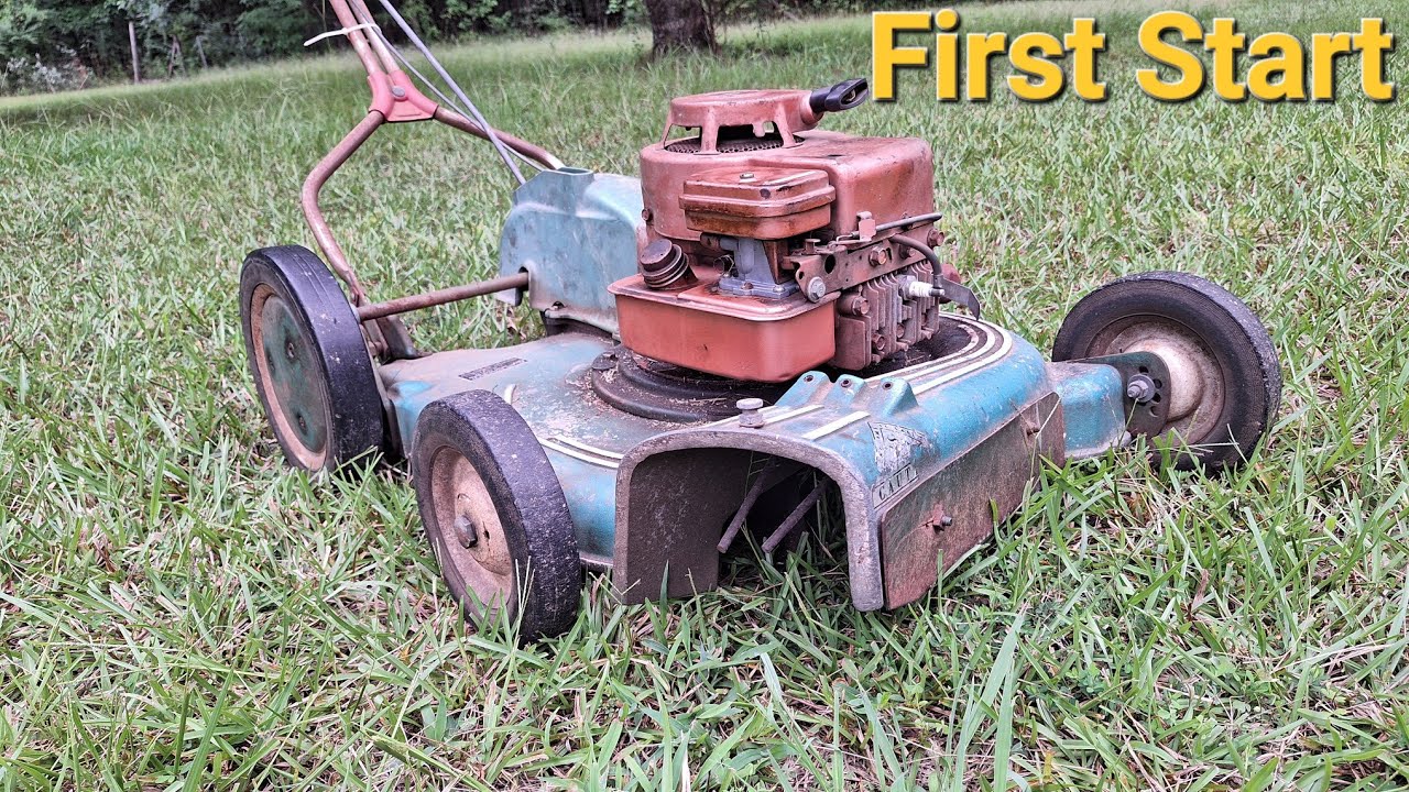 First start 1962 Cooper cyclo-mo 21-62 mower