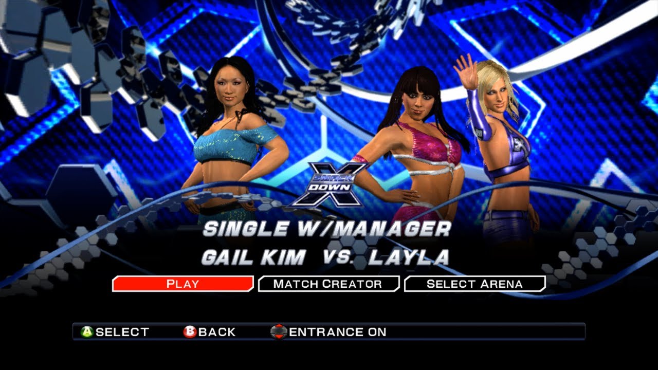 WWE SmackDown vs. RAW 2011 - Gail Kim vs. Layla