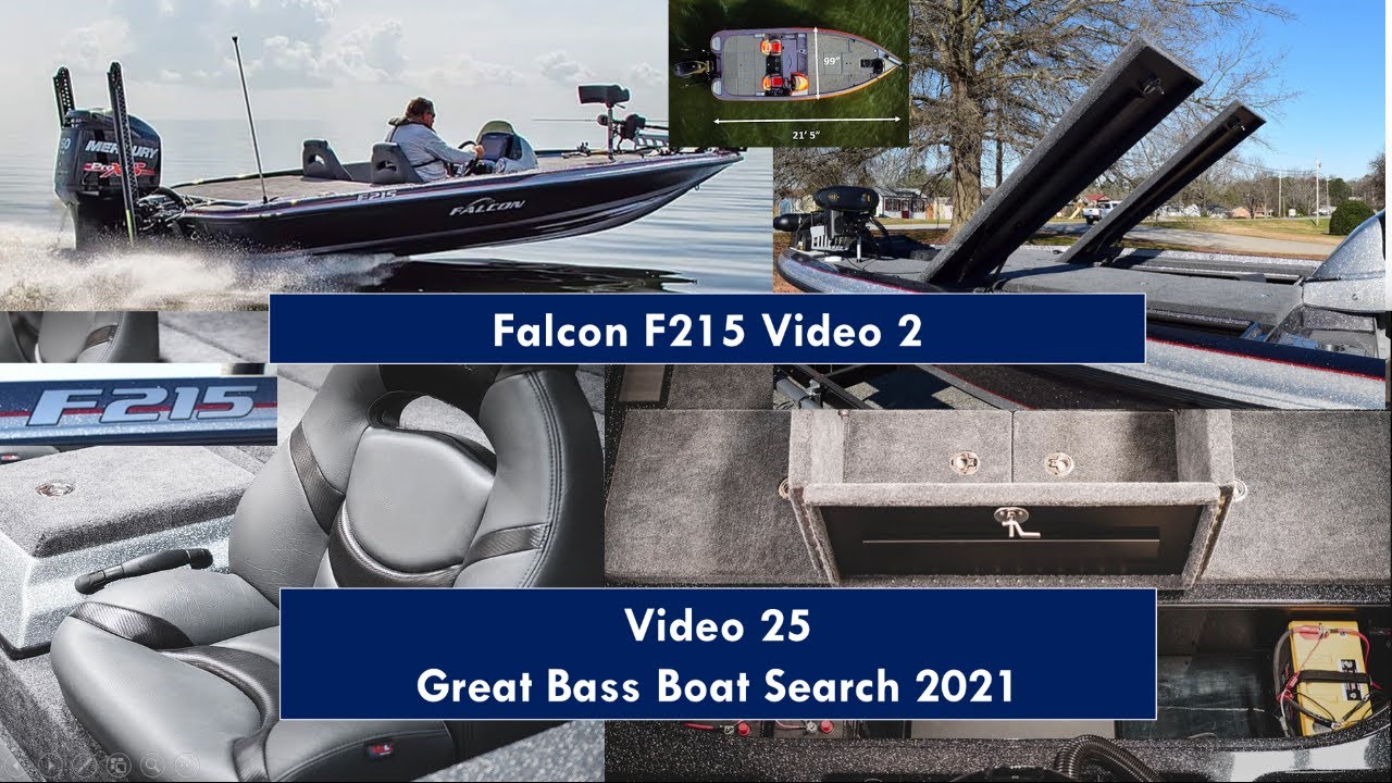 Falcon F215 Часть 2 — Прежде чем купить лодку для ловли окуня, посмотрите это