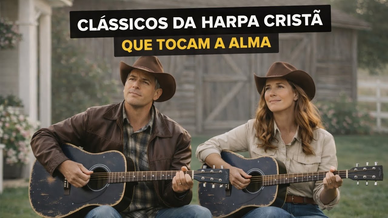 CLÁSSICOS DA HARPA CRISTÃ QUE TOCAM A ALMA | Hinos Antigos Que Fazem Chorar e Sentir Deus