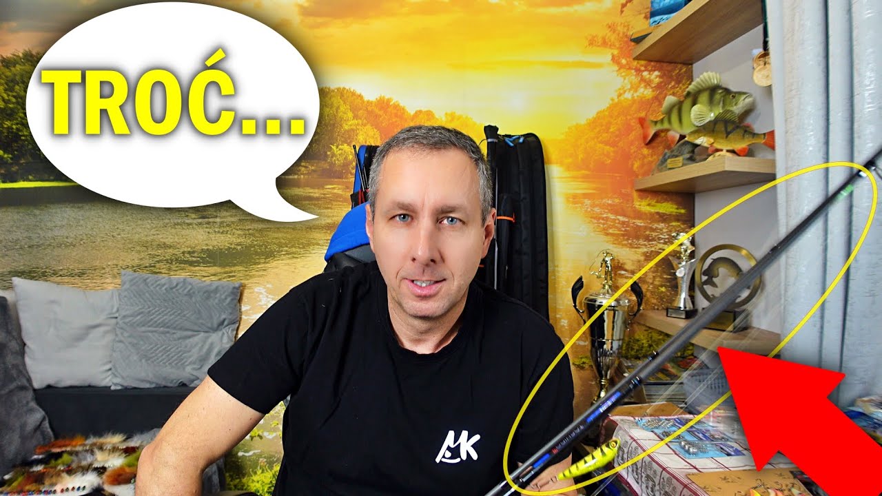 WĘDKA NA TROĆ - jaką wybrać !!! Cały zestaw na trocie i dobór kotwic do woblerów.