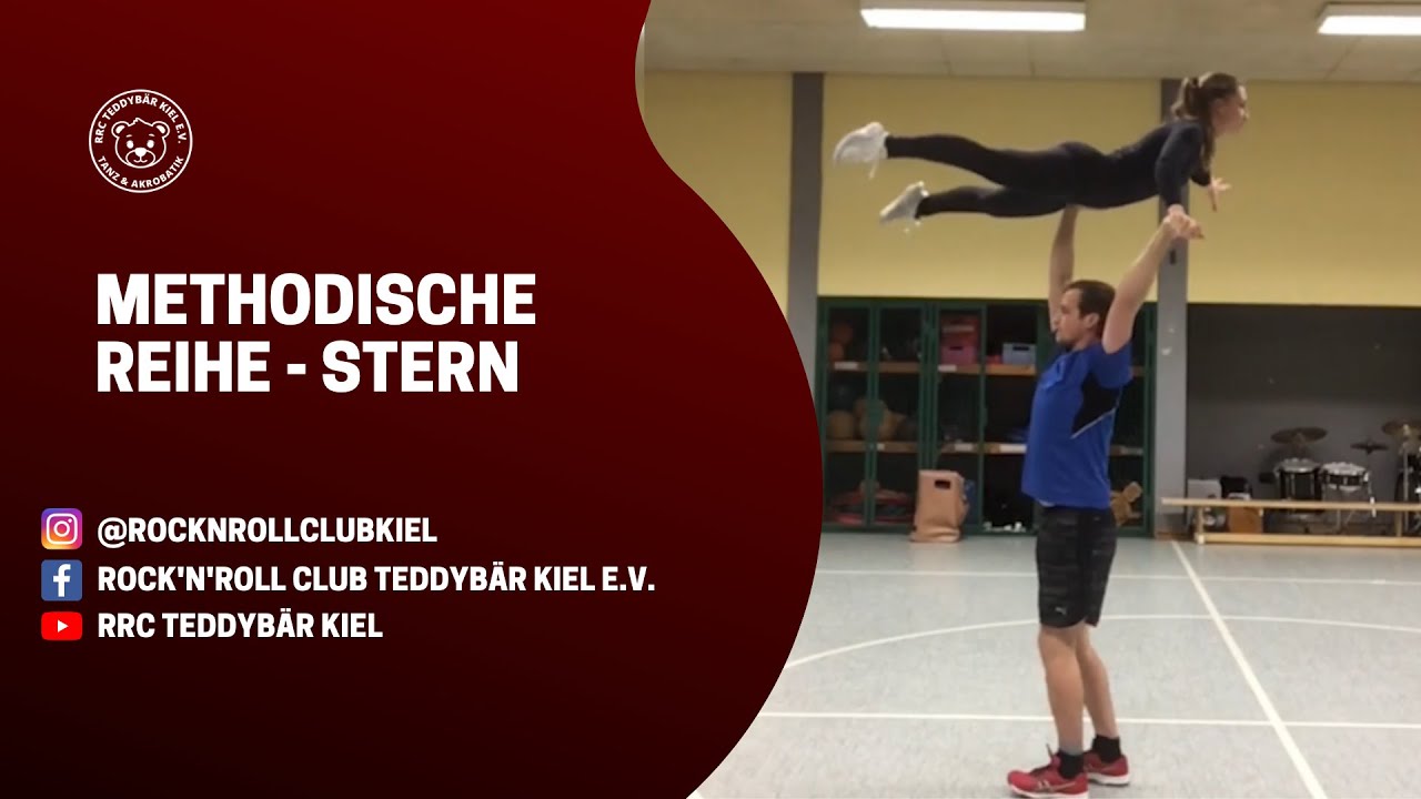 Akrobatik Rock'n'Roll Methodische Reihe - Stern