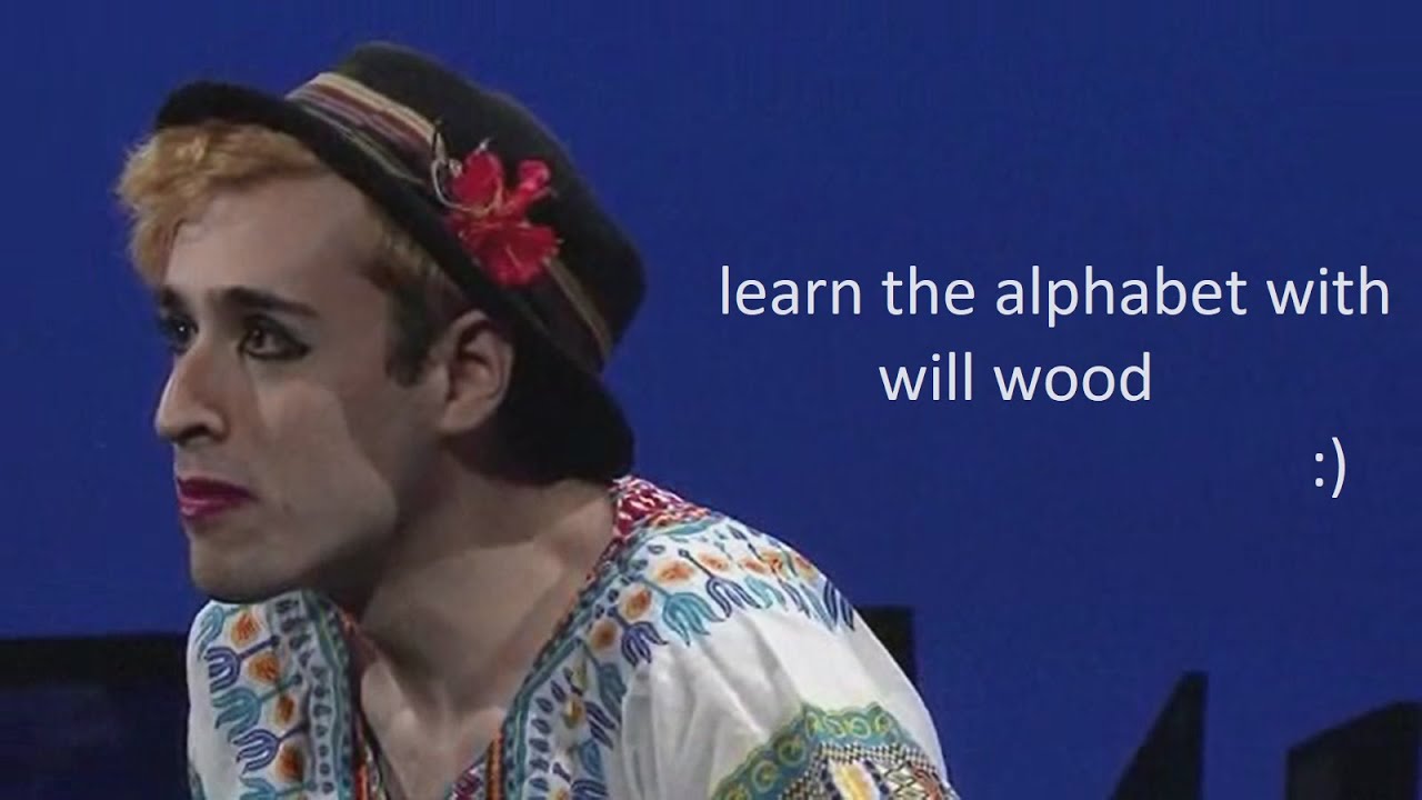 learn the alphabet with will wood