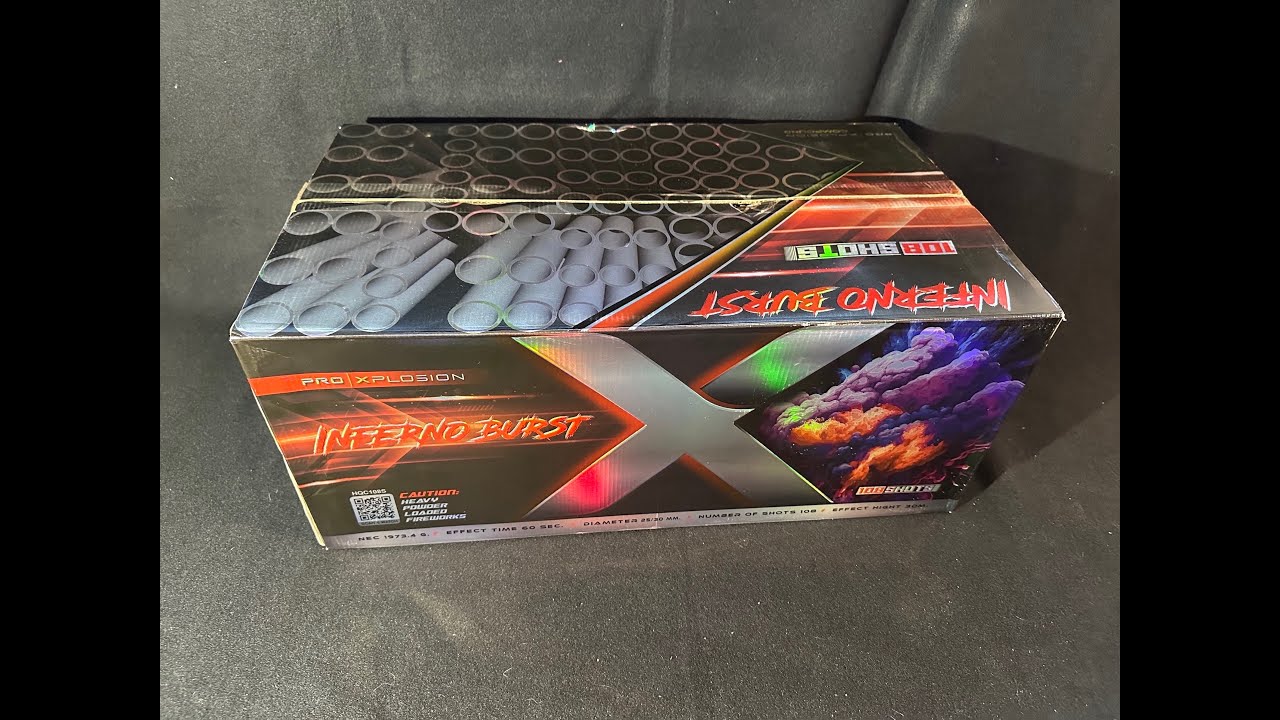 INFERNO BURST - Pro Xplosion / Pyroshine Fireworks