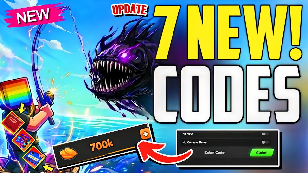 ⚠️New Era!⚡[CODES]⚠️TITAN FISHING ROBLOX CODES 2026 - TITAN FISHING CODES