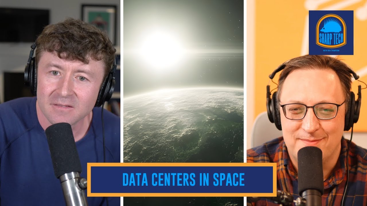 Сможет ли SpaceX разместить центры обработки данных в космосе? | Sharp Tech с Беном Томпсоном