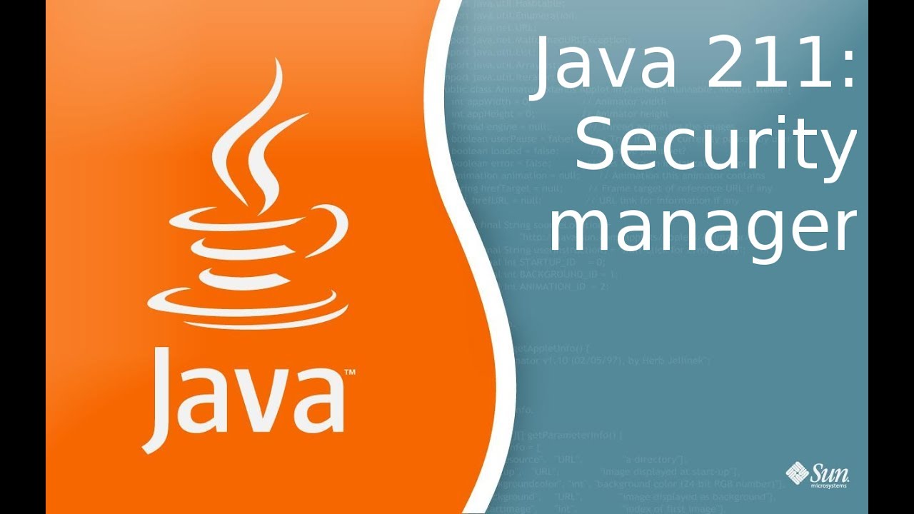 Урок Java 211: Security Manager