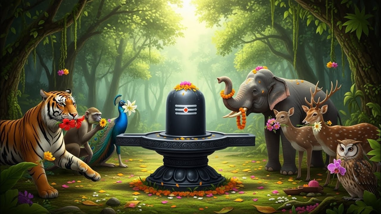 जंगल की लडाई || कैसे बालक रूप में शिव जी ने हल कराई || ज्ञान की बात || #harharmahadevji 🔱