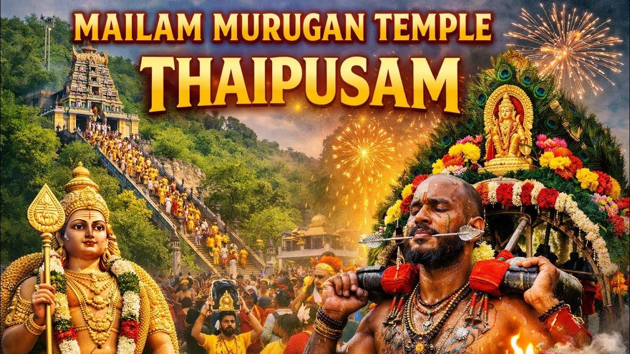 Mailam Murugan temple Thaipusam 2026 / this is we a a