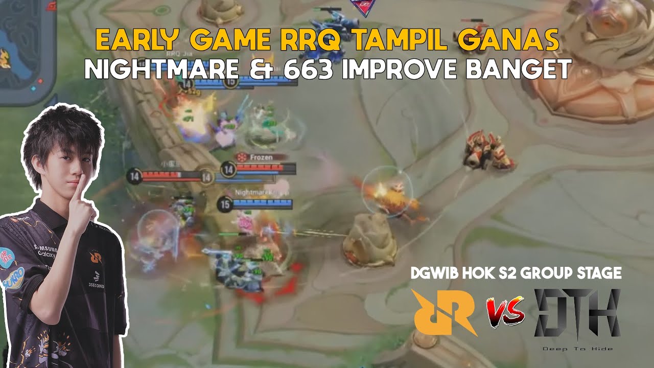 Turnamen Adu Blunder Nasional, RRQ Auto Menang? - RRQ Vs Deep To Hide - DGWIB Honor Of Kings S2