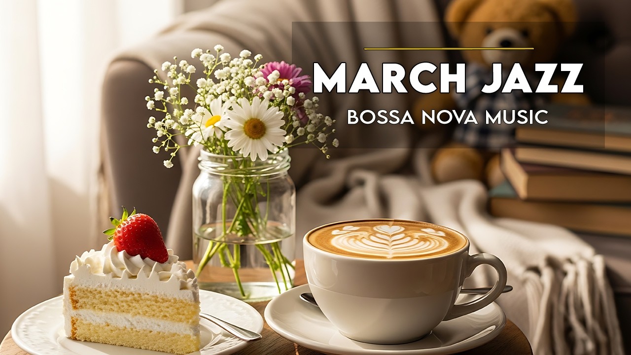 Spring Jazz & Bossa Nova ☕ Cozy Music for Study, Work & Focused Productivity