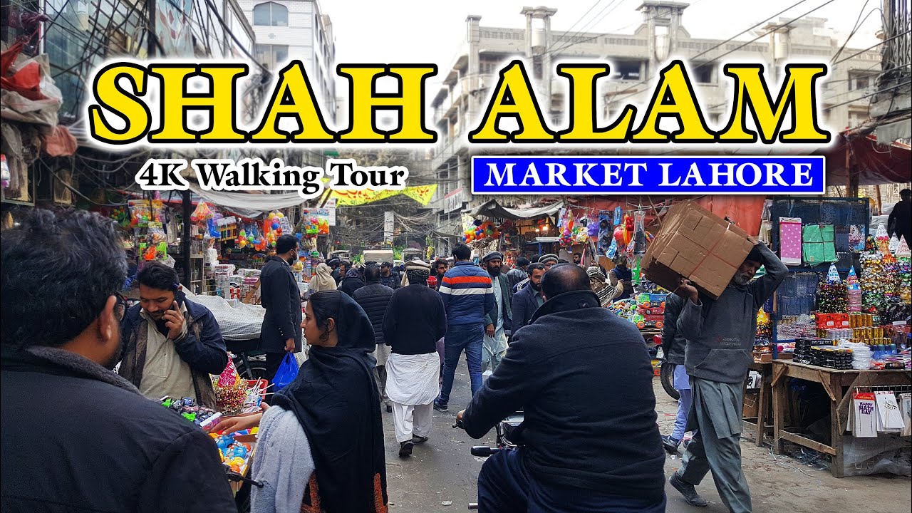 Most Crowded Market of Asia | Shah Alam Market Lahore Walking 4K Tour | Watch & Rewatch
