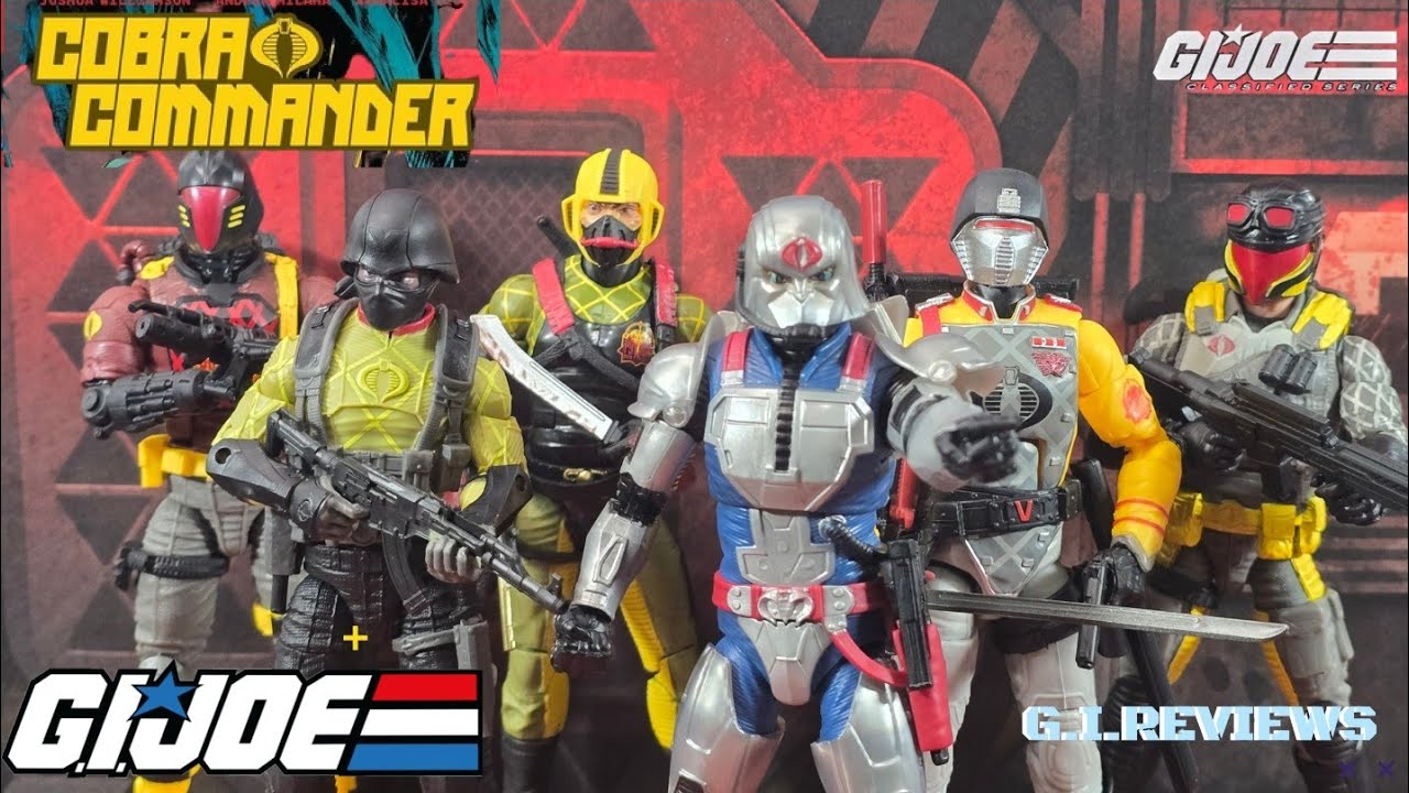 G.I. Joe Classified Series Cobra Commander in Battle Armor #168 Review Bucket List Check Off!