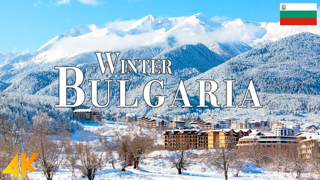 Winter Bulgaria 4K Ultra HD • Stunning Footage Bulgaria, Scenic Relaxation Film with Calming Music.