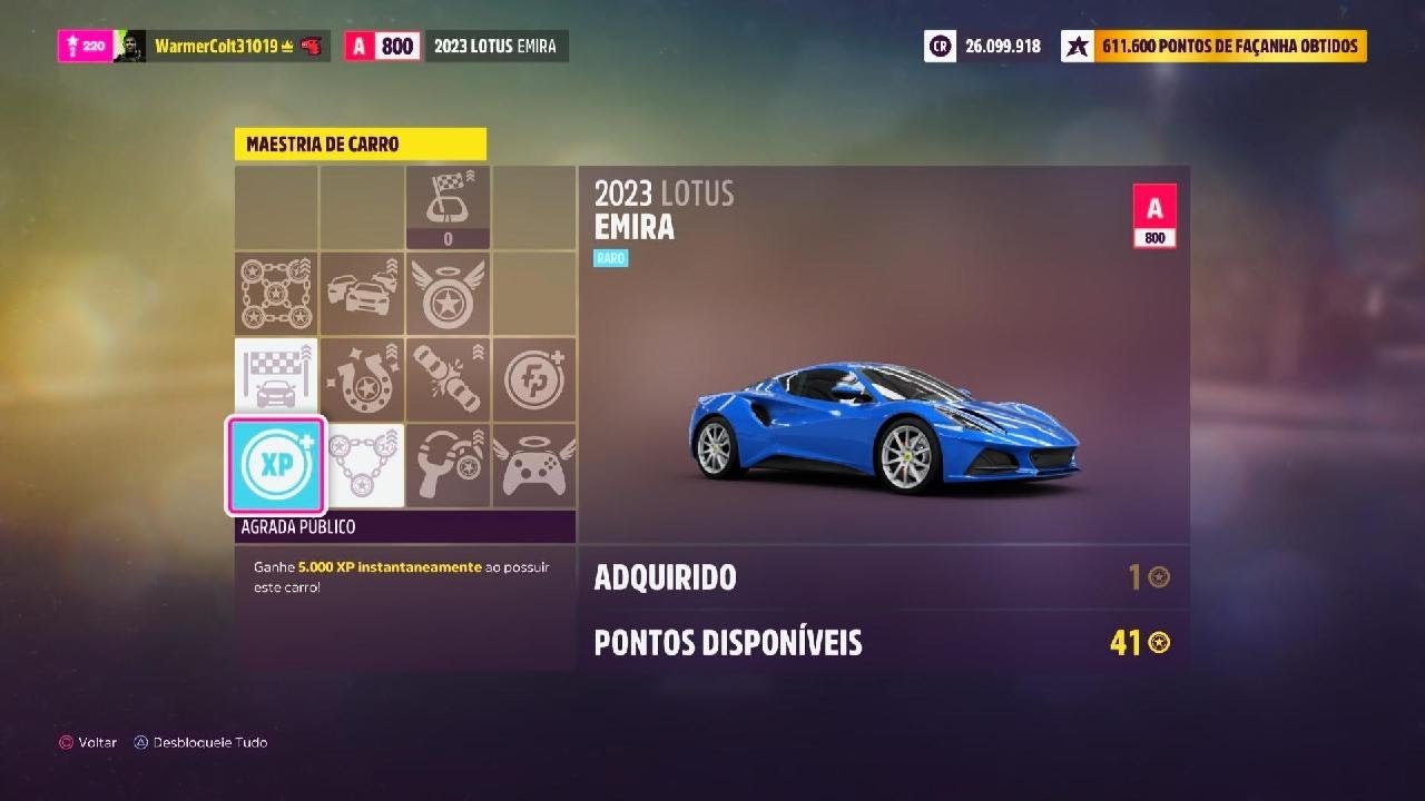 fazendo as playlist do Forza Horizon 5