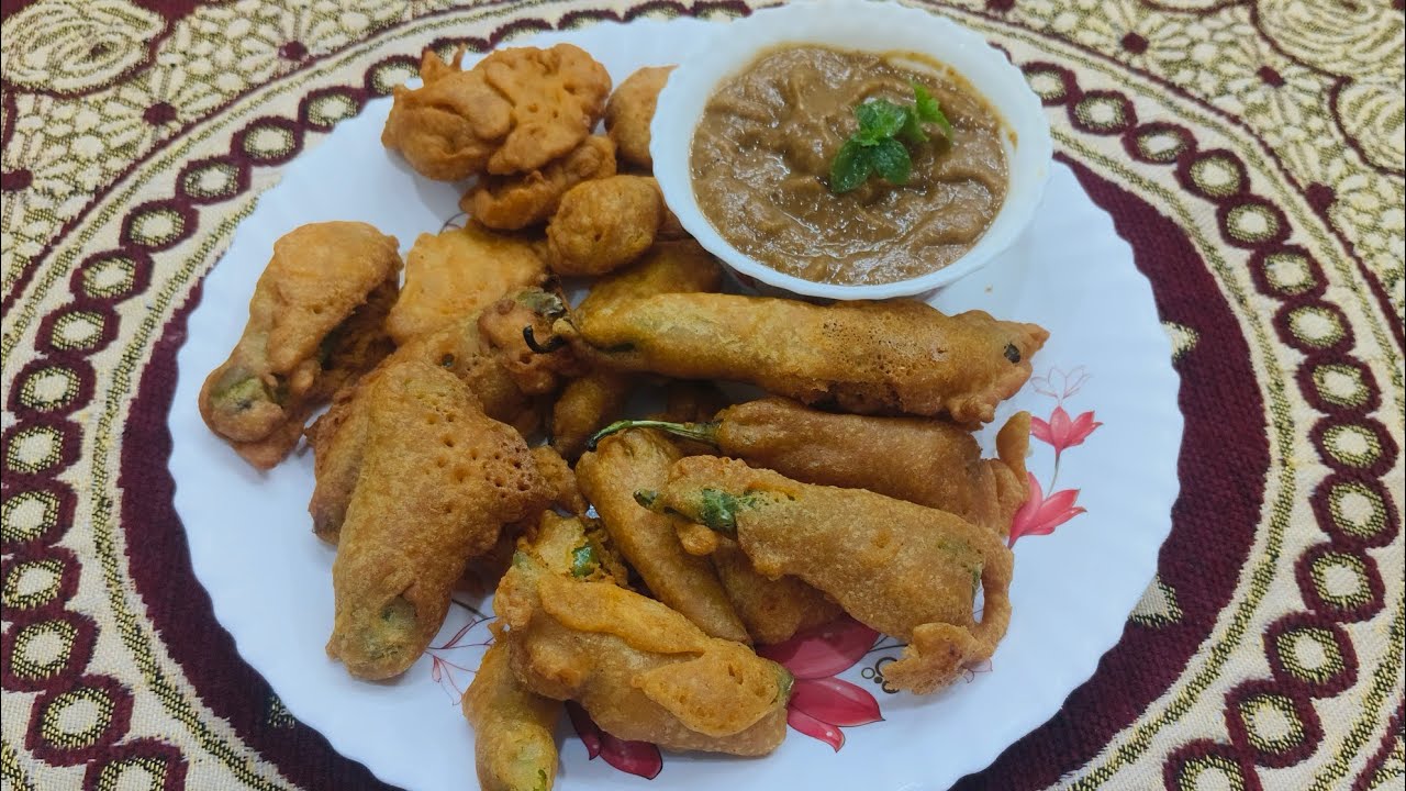 Iftar Special ✨ Mirchi Bhaji & Emli Ki Chutney || Tasty Recipes By Hyderabad kitchen zaika 