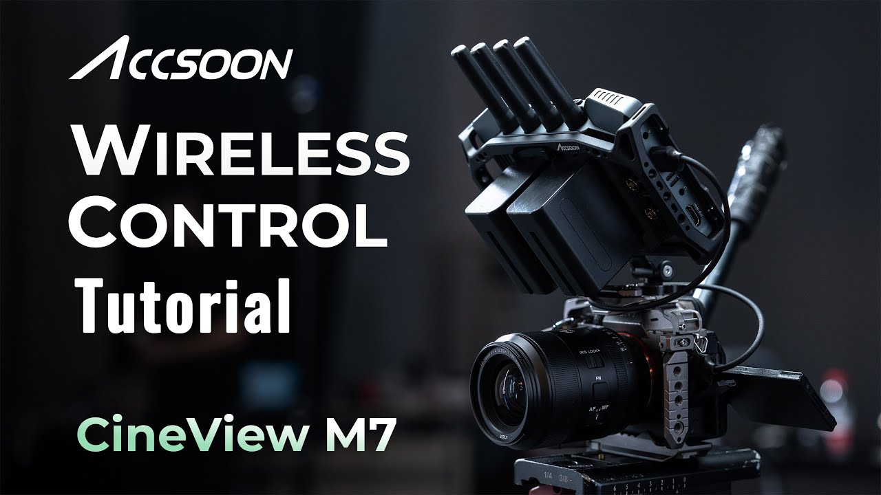 Wireless Camera Control through Wi-Fi | CineView M7 New Feature Walkthrough