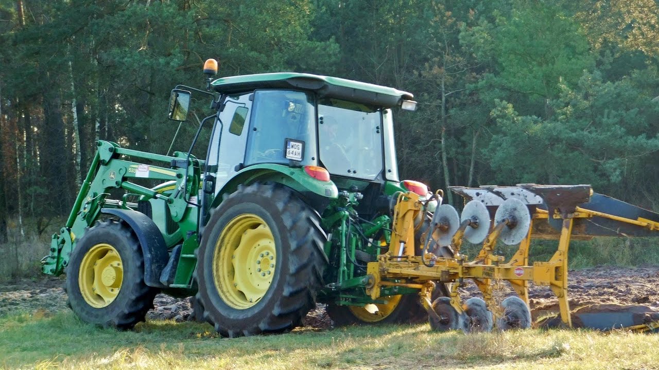 Orka 2016 na Mazurach - John Deere 5620 & Pług Rumptstad Varimax 3 | TheRadzio19