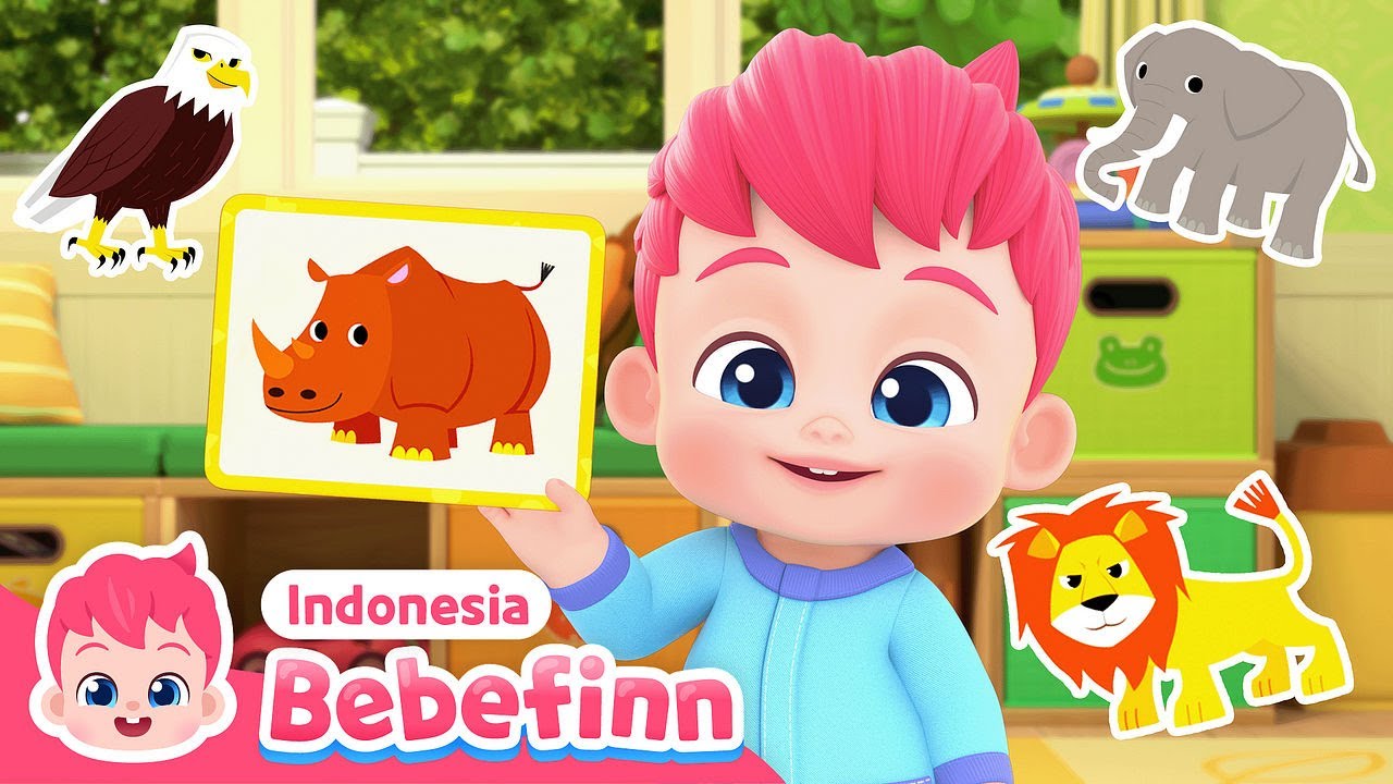 Tebak-tebakan Binatang | EP58 | Guess the Animals | Lagu Anak | Bebefinn Bahasa Indonesia