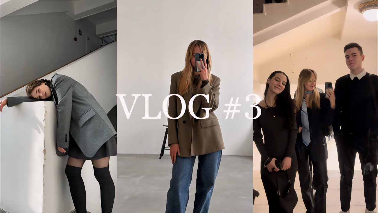 VLOG #3 | Сдала на права, Съмки, ЛЕД 3, Выставки и Театр