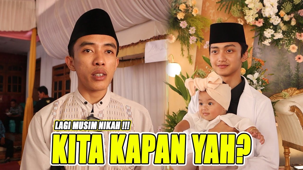 LAGI MUSIM NIKAHAN!!! KITA KAPAN YAH BISA GITU JUGA😔 ?