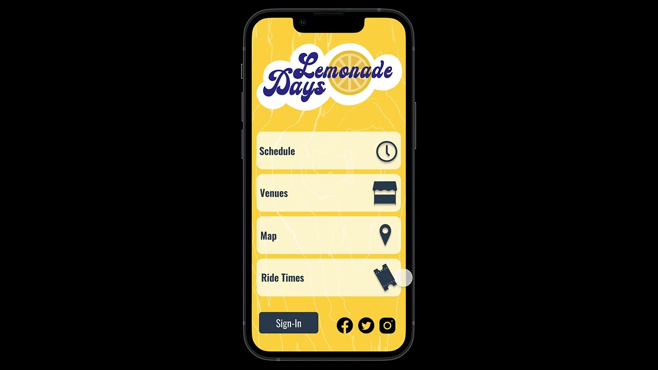 Lemonade Days App | Interactive Media