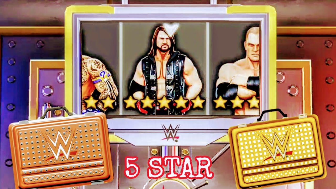 WWE MAYHEM | 5 STAR LOOTCASE OPENING