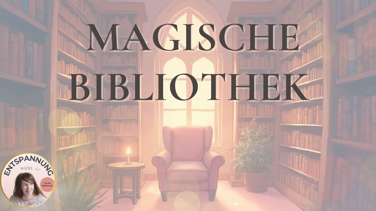 Traumreise in die Geheimnisvolle Bibliothek: Wärme, Magie und Entspannung 📚🕯️