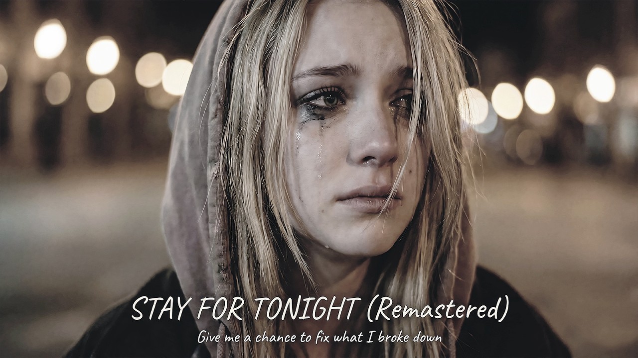 Stay for Tonight (Remastered) - DJTUI AI Music [Official Lyric Video] 🎸🎶