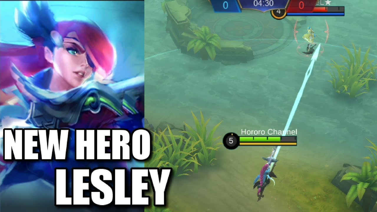 NEW HERO SNIPER LESLEY ANIMATION AND SKILLS EXPLANATION