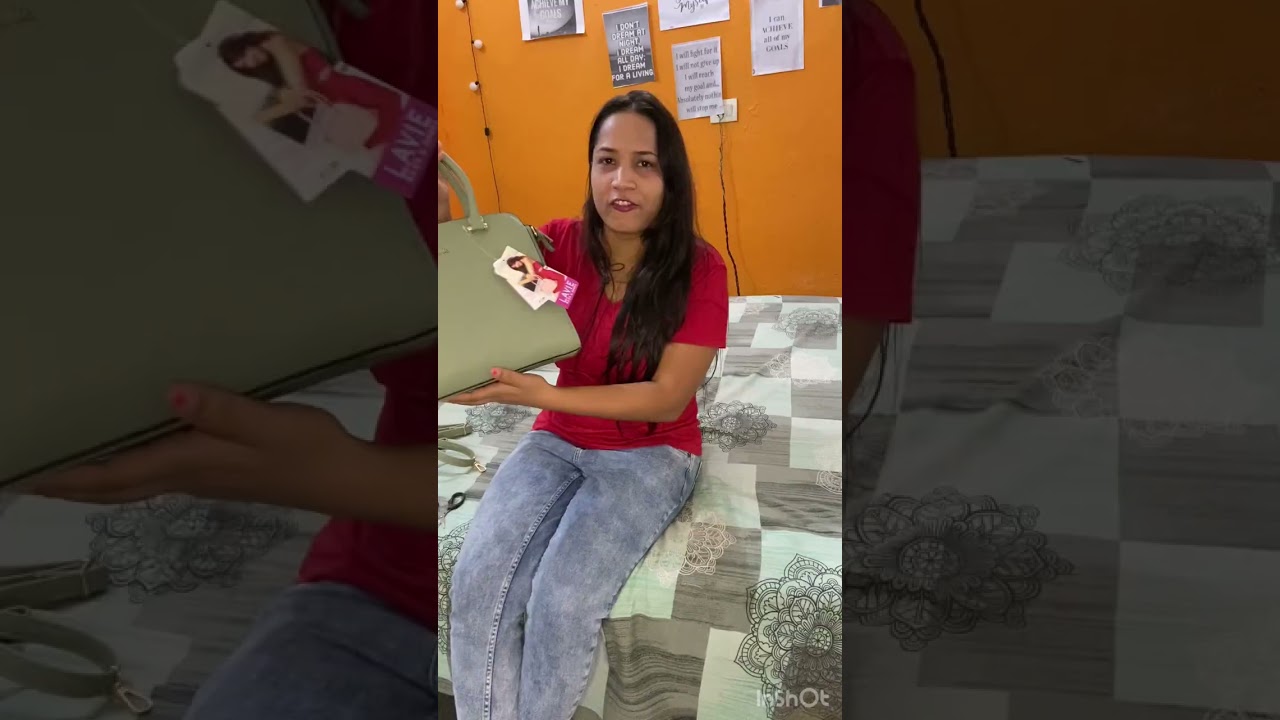 Flipkart lavie bag unboxing vedio