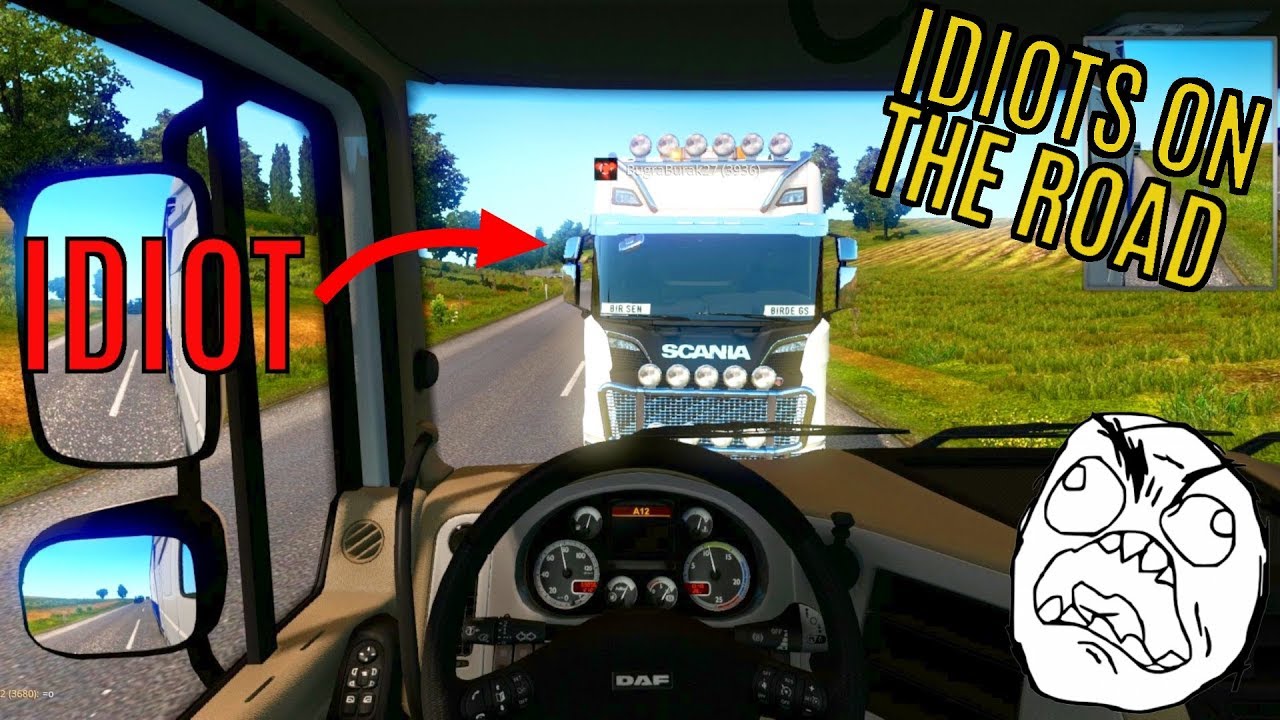 IDIOTS on the Road ★ Funny Moments - ETS2MP #4 | 🚚 Euro Truck Simulator 2 Multiplayer