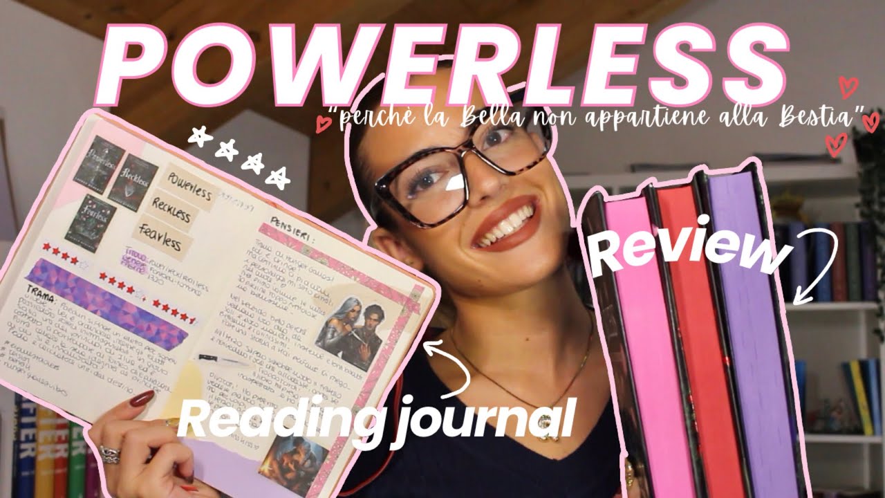 POWERLESS book series review & reading journal♡ #booktokitalia  #powerless #reckless #fearless