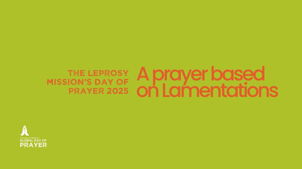 A prayer based on the book of Lamentations