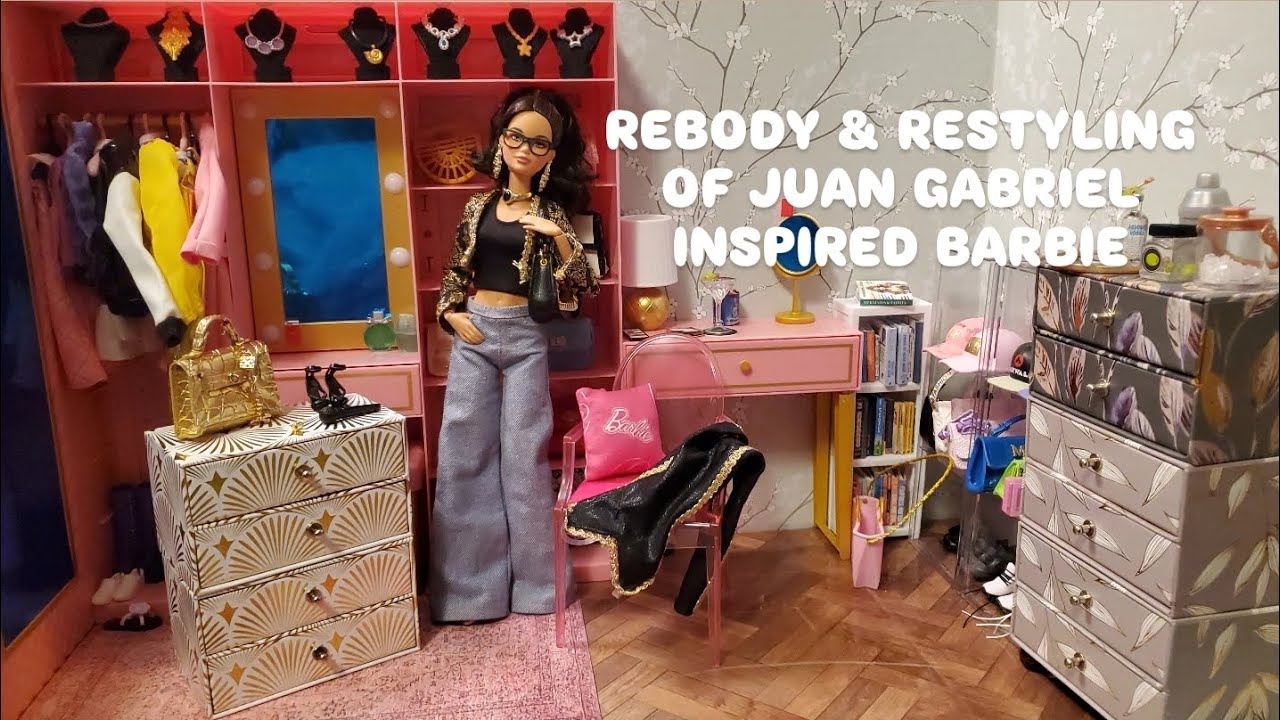 Rebody & restyling of Juan Gabriel inspired barbie