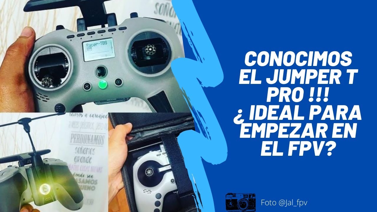 🔥🚁 Conocimos el Radio control Jumper T pro... ¿Ideal para empezar en el mundo de los drones FPV?🚁🔥