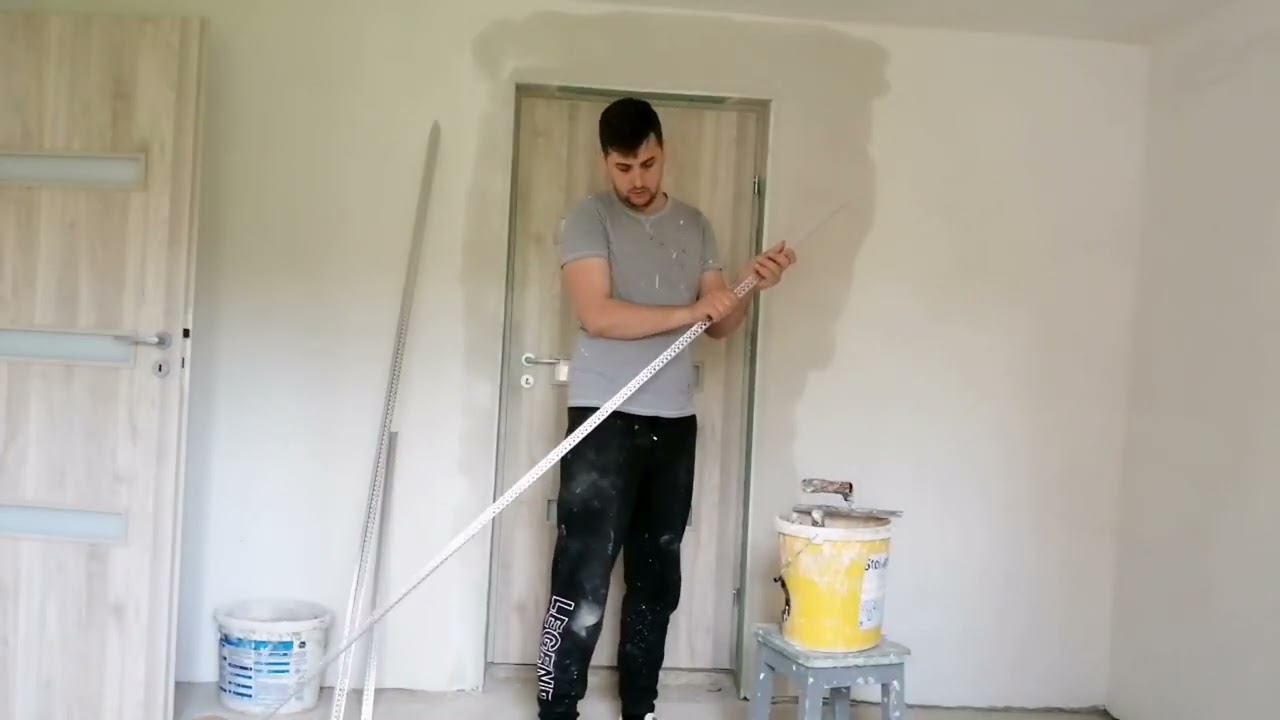 Glafuri din gips carton, la uși (renovare construcției veche).