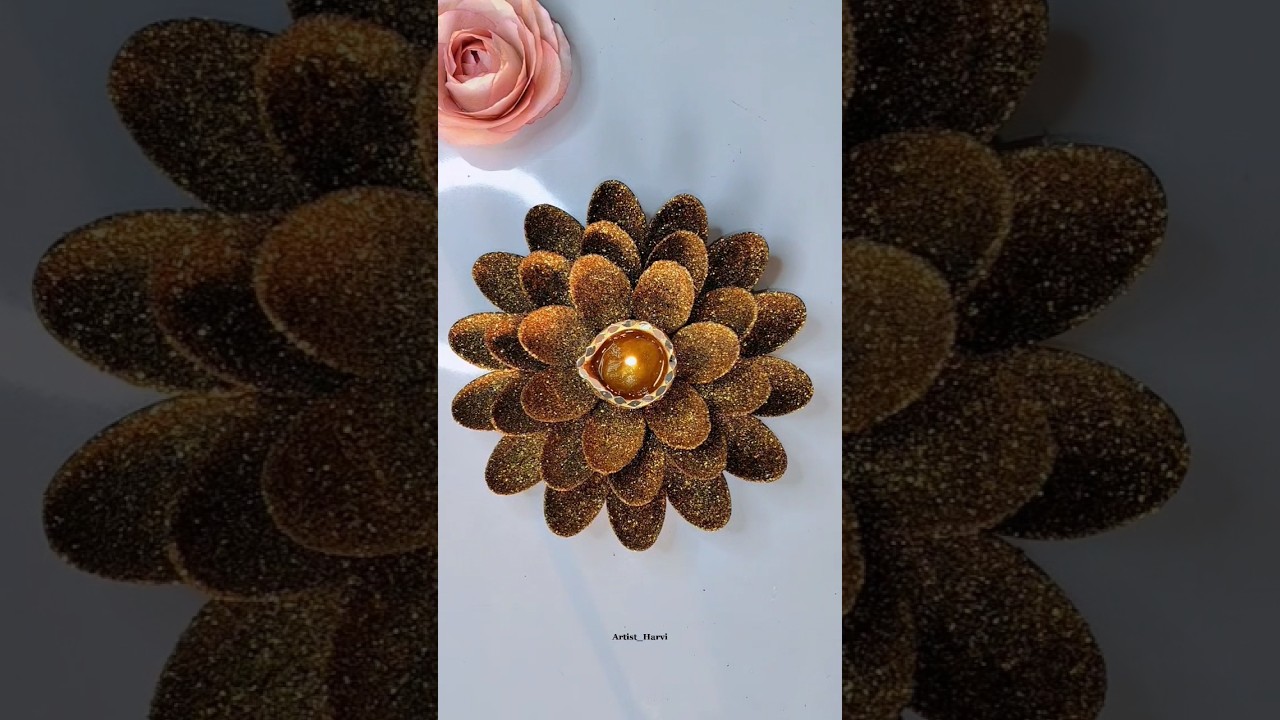 DIY Plastic Spoon Diya 🪔✨|| Diwali Decoration Ideas || #creative #diy #craft #diwalispecial #diya