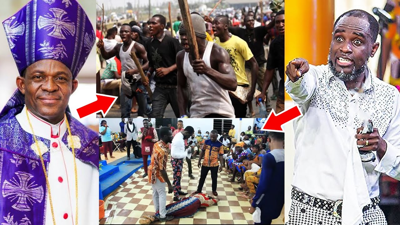 Prophet Ogyaba Attacked for Collecting ₵1,000 Counselling Fee in Cape Coast.