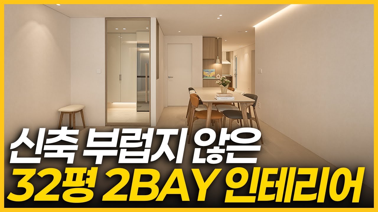 국민평수 32평 2베이 인테리어, 어떻게 바꿔야 후회 없을까요?🧐 신축 못지 않은 호텔 감성 + 실용성 다 잡은 인테리어 비법 대공개