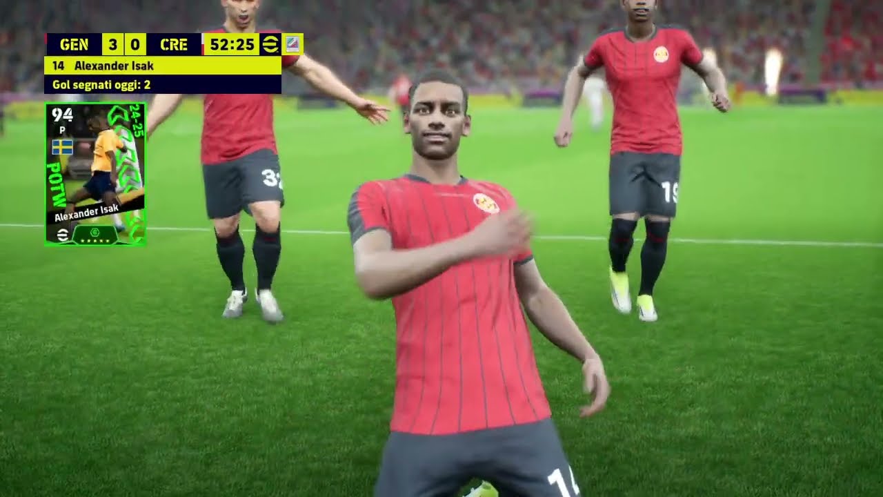 eFootball 2026 | Alexander Isak - Goal #18 (assist di Lamine Yamal)