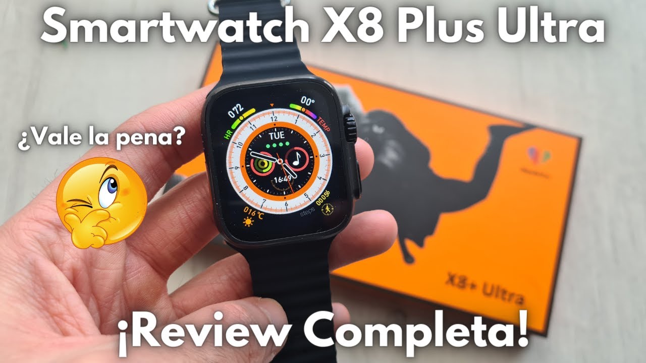 🟠  Smartwatch X8 Plus + Ultra ¡Análisis Total! Características y Unboxing